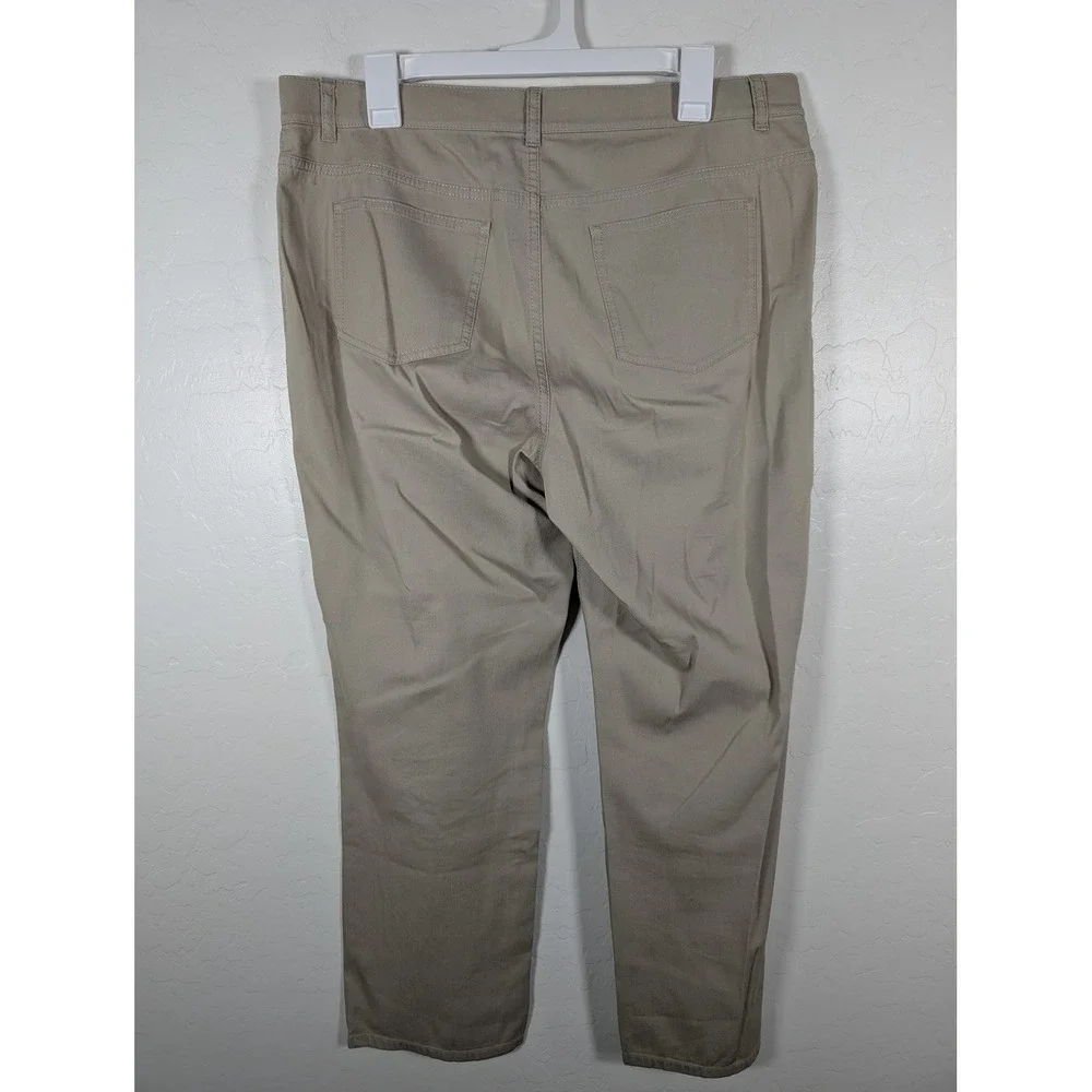 Lafayette 148 Pants Womens 12‎ Stretch Casual Straight Leg Lightweight Workwear